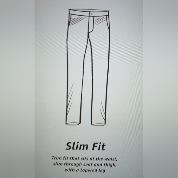 NWT MENS SLIM FIT WRINKLE RESISTANT FLAT FRONT CHINO PANT - Picture 5 of 9